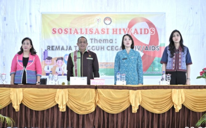 Pemkot Kupang Dorong Edukasi Dini HIV/AIDS bagi Pelajar SMP