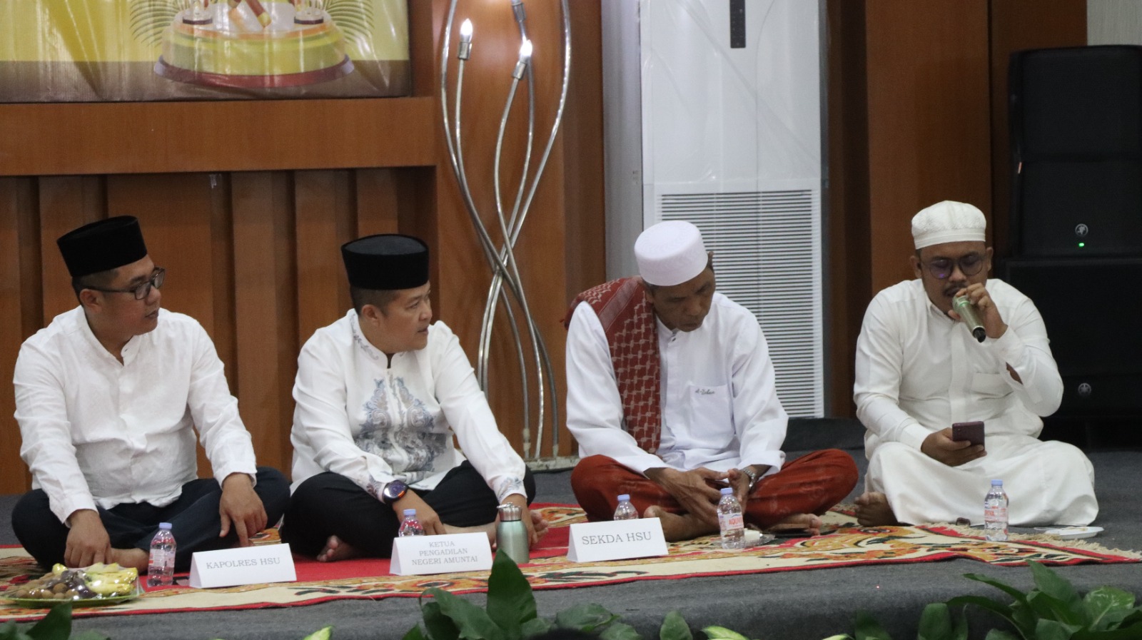 Kapolres Hulu Sungai Utara  hadiri Silaturahmi buka Puasa bersama Pemkab HSU