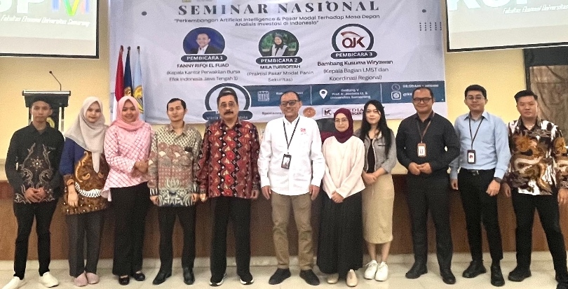 Seminar Nasional KSPM FE USM Ungkap Peran Artificial Intelligence dalam Membentuk Investasi Masa Dep